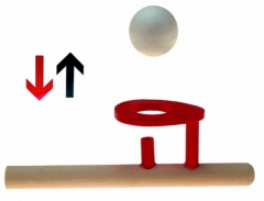 Ball - Blase - Spiel "Schwebender Ball