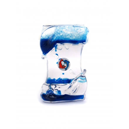Wasseruhr „Delfine